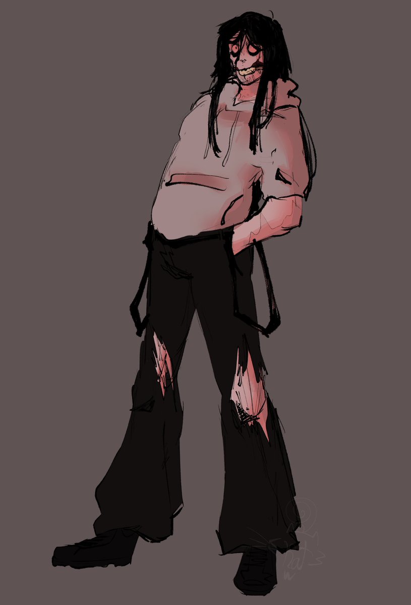 drawing creepypasta/slenderverse characters every day for improvement

day 1: jeff #creepypasta