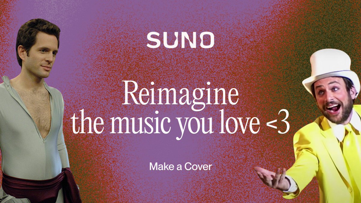MidMicCrisis's tweet photo. Suno Covers: The Future of Music Creation

In this week's episode, we dive into @suno_ai_'s revolutionary Covers Feature—transforming audio into entirely new styles! 

Plus, we end with a live demo of @OpenAI's advanced voice feature. Don't miss it!

🎥 Watch on YouTube: https://t.co/wmagD72XR6

🎧 Listen here: https://t.co/9U82ChfOlK

#AI #SunoAI #OpenAI #AIMusic