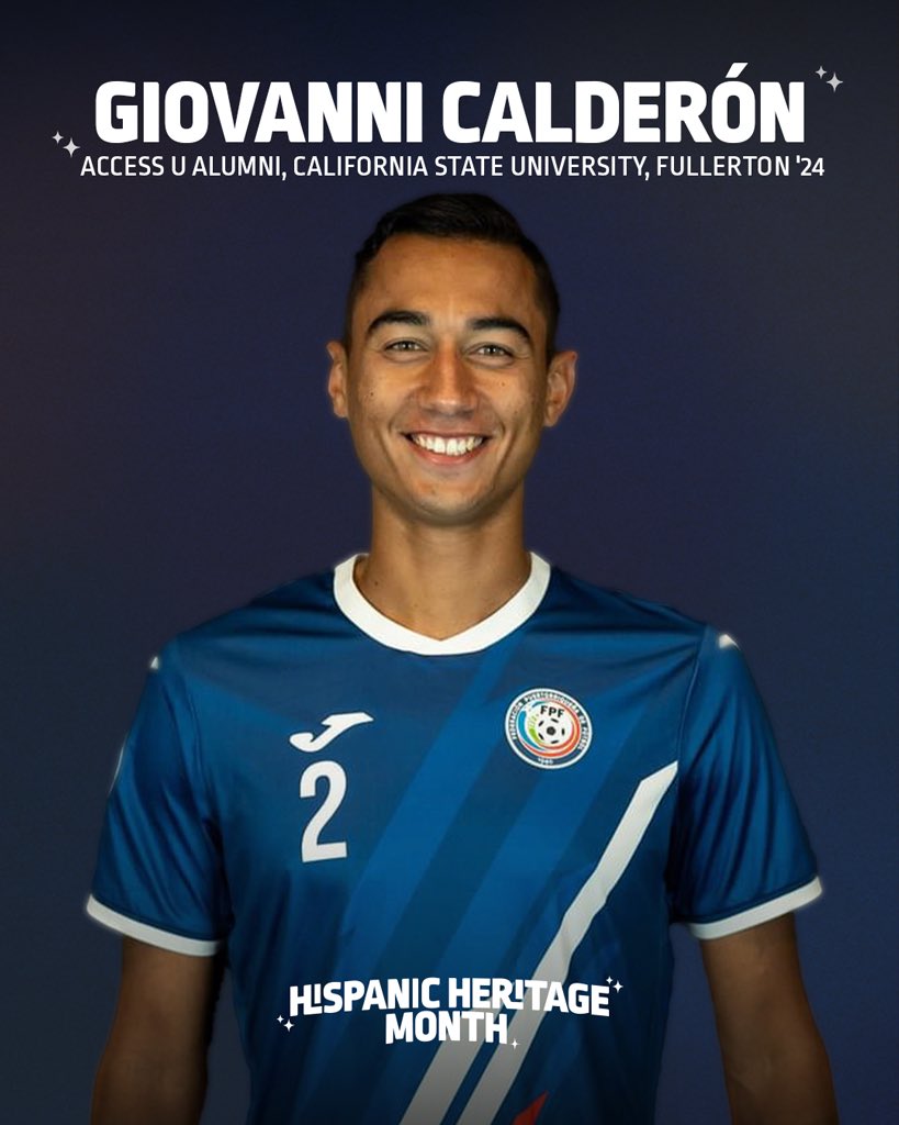 ACCESS U Foundation (@access__u) on Twitter photo #HispanicHeritageMonth
Being able to proudly say that he plays for the National Team of his mother’s roots, fills <a href="/_GiovanniC_/">Giovanni Calderón🇵🇷🇨🇴🇺🇸</a> with pride. And nothing compares to the feeling he gets when he’s called to put on the <a href="/FPFPuertoRico/">Federación Puertorriqueña de Fútbol ⚽️🇵🇷</a> uniform 🇵🇷⚽️
#ACCESSUFoundation #HispanicHeritageMonth
Being able to proudly say that he plays for the National Team of his mother’s roots, fills <a href="/_GiovanniC_/">Giovanni Calderón🇵🇷🇨🇴🇺🇸</a> with pride. And nothing compares to the feeling he gets when he’s called to put on the <a href="/FPFPuertoRico/">Federación Puertorriqueña de Fútbol ⚽️🇵🇷</a> uniform 🇵🇷⚽️
#ACCESSUFoundation