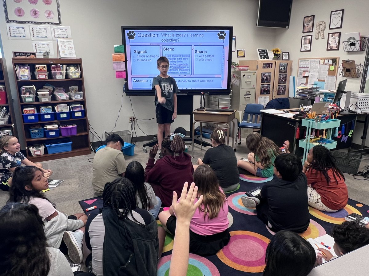 Students help lead structured conversations using QSSSA <a href="/BlantonBulldogs/">Blanton Elementary</a> <a href="/MrsRRajendra/">Rucha Rajendra</a>! Way to go 5th! <a href="/CFBISD/">Carrollton-Farmers Branch ISD</a> <a href="/Sra_Nguyen/">Sonia Nguyen, M.Ed.</a> <a href="/triciabadillo/">Dr. Tricia Badillo</a> <a href="/Seidlitz_Ed/">Seidlitz Education</a> <a href="/TheLeaderinMe/">The Leader in Me</a>