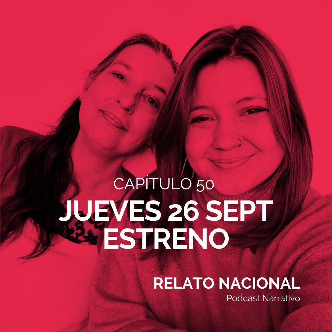 🔴 ¡Llegamos al capítulo 50! 
Mañana jueves estrenamos: “El cumpleaños más anhelado" de <a href="/josefinaaguirre/">Josefina Aguirre</a> 

🎧 En relatonacional.com y en plataformas como #Spotify #ApplePodcasts [Links en Bio]