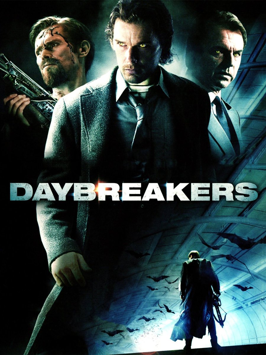 NerdyAutismMom's tweet image. I know the vampire-thon is over, but this one leaves Tubi in 6 days so if I’m gonna watch it now is the time 😁 Recommended by @drek2474 #NowWatching #Daybreakers #FirstTimeWatch #Tubi #HorrorFam #MutantFam