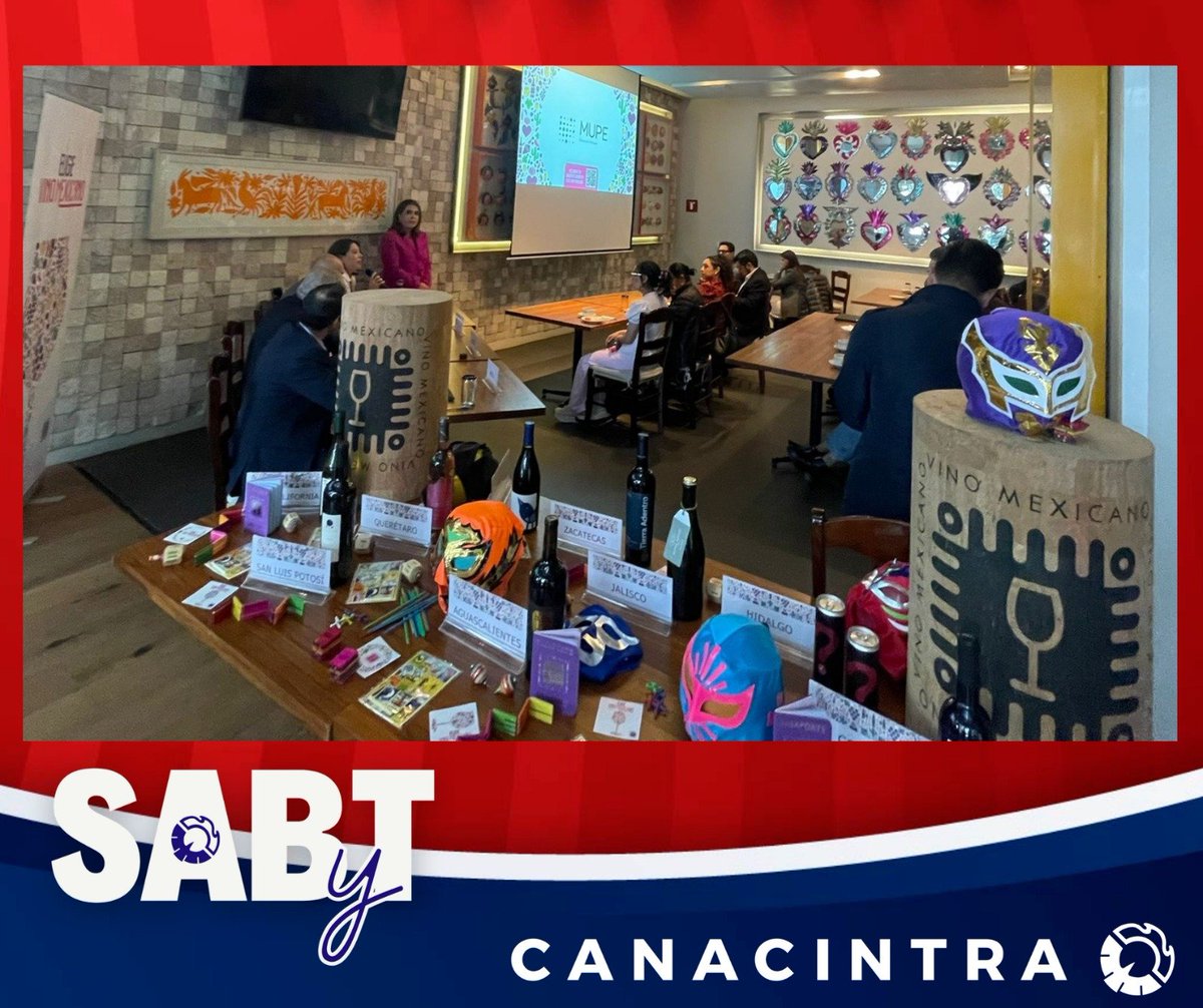 SectorAlimentos's tweet photo. Felicitamos al Consejo Mexicano Vitivinícola (@cmv_mx )por la rueda de prensa inaugural en celebración del "día nacional del vino mexicano". 🇲🇽🍷
#SAByT #Rama27 #VinoMexicano https://t.co/X0nZ0zNbJJ
