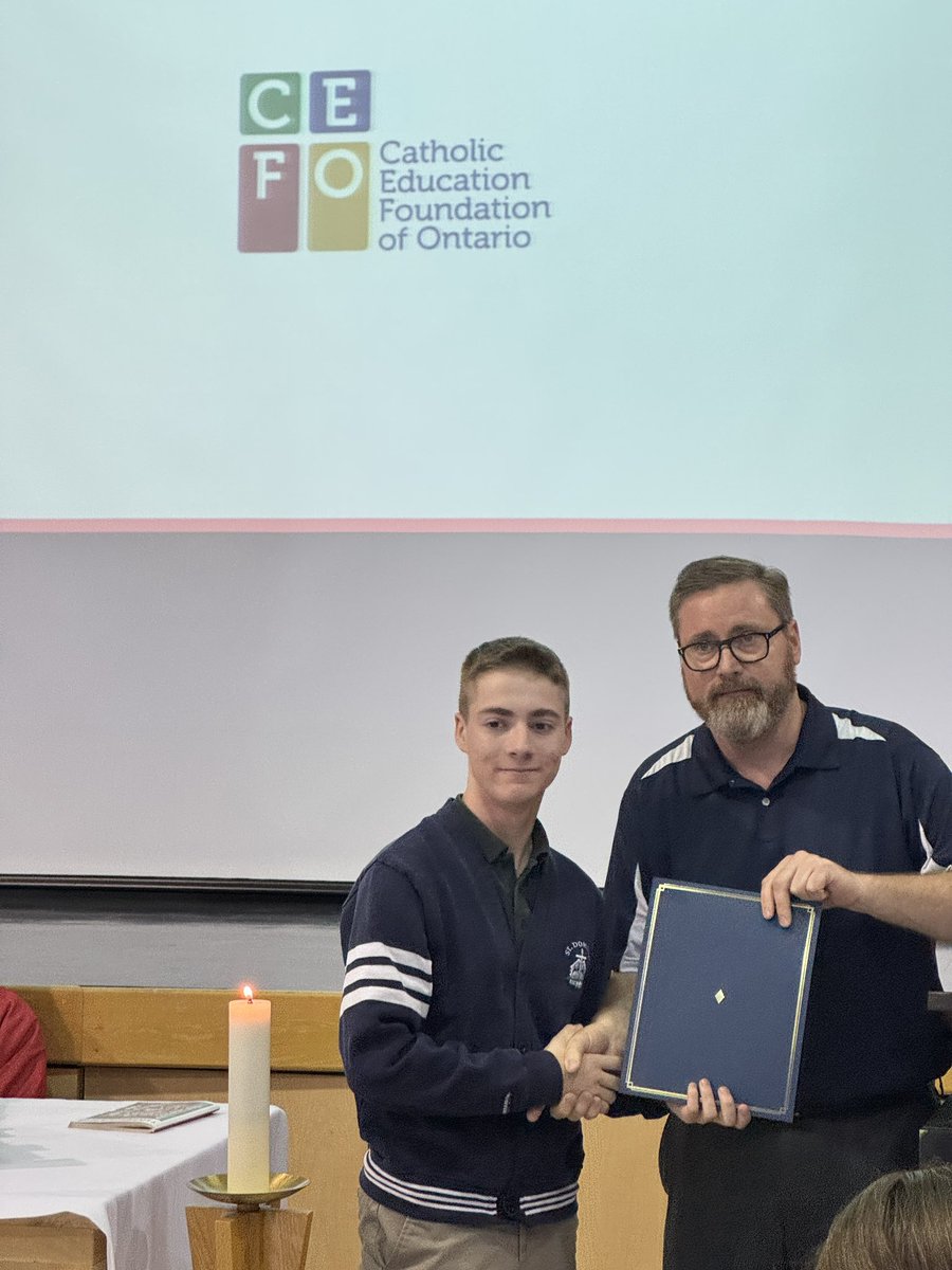 St. Dominic CSS (@st_dominiccss) on Twitter photo First Mass of the year and we recognize Aaron MacDonald as the recipient of the Catholic Education Award for this year!
Congratulations Aaron!
<a href="/SMCDSB/">Simcoe Muskoka Catholic District School Board</a> First Mass of the year and we recognize Aaron MacDonald as the recipient of the Catholic Education Award for this year!
Congratulations Aaron!
<a href="/SMCDSB/">Simcoe Muskoka Catholic District School Board</a>