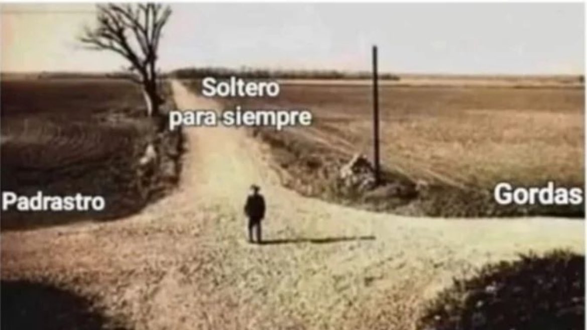 Cuando llegas a los 35 soltero.