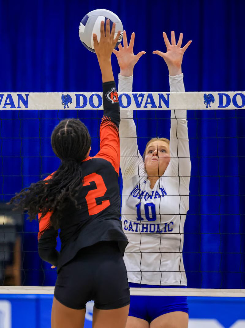 coach_dancisin's tweet photo. BG VB WINS against Donovan Catholic 🔥 https://t.co/H817QCih8X