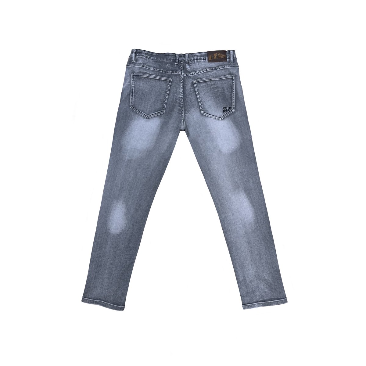 stuntonemtv's tweet photo. Stunter World: “Mirrored Signature” Jeans (Light Grey) 9/30/24 https://t.co/knKUQb2o3T