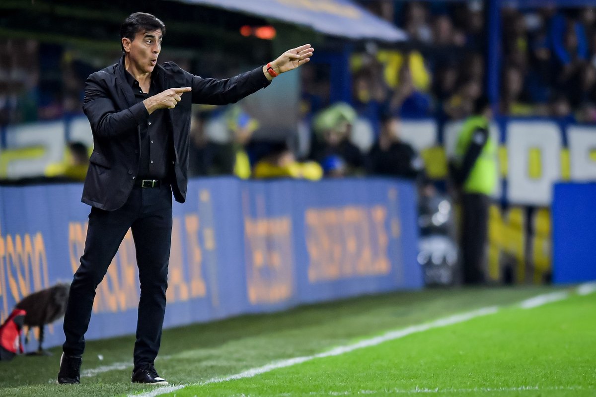 Qué dijo Gustavo Quinteros sobre la chance de dirigir a Boca Gustavo Quinteros en La Bombonera.