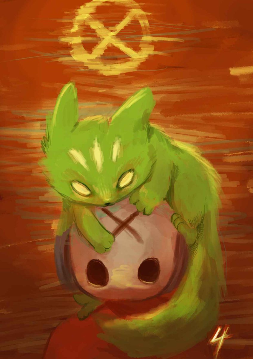 ququtrain's tweet photo. can u tell i hate backrounds #Rainworld #rwsaint https://t.co/kRAo8GorII