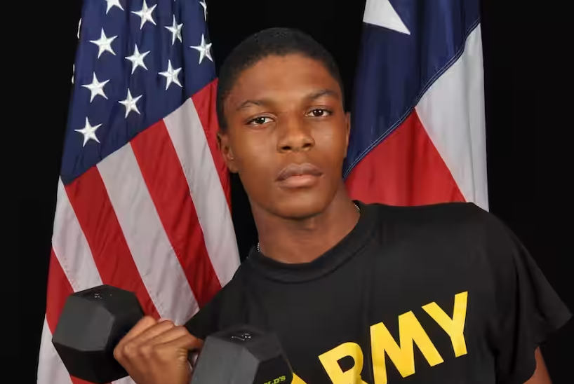 trumpamaniacs's tweet photo. Laken Riley, Jocelyn Nungaray are Bishop Evans are #VictimsofKamala

Bishop Evans was a soldier on the Texas border

He reported to the border and returned in a flag-draped casket. He drowned after jumping into the Rio Grande to save two #illegalimmigrants being swept away by the current. They survived.
#KamalaHarris 
#KamalaHarris4POTUS2024 will destroy the USA