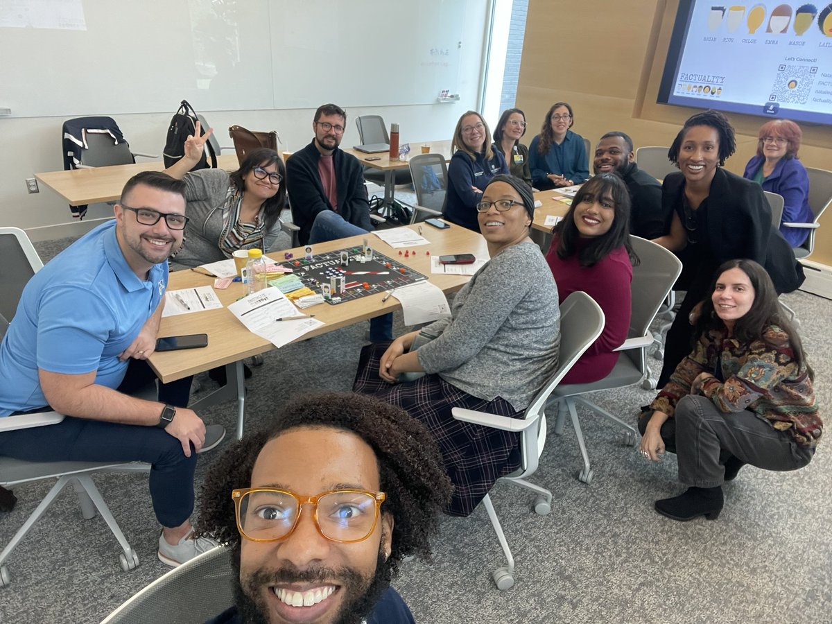 ceshambryjr's tweet photo. Yโall! What an enlighting time!
FACTUALITY in person twas such an enlightening time engaging in truths of inequity in our society.
Thank you @doclifedesign & Natalie Gillard for continuing the work through it all! ๐๐พ๐ฅ
#LifeDesign #Factuality #Growth https://t.co/3E69HEe08u