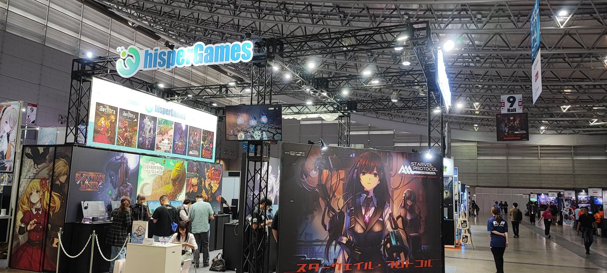 Sanka0811's tweet photo. tgs初日到着~#東京ゲームショウ2024 #TGS2024 https://t.co/Z3AvmstRc8