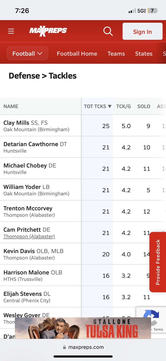 Michael chobey (@michaelchobey) on Twitter photo Week 5 for class of 2027 in Alabama
<a href="/DilfersDimes/">Trent Dilfer</a> <a href="/TroyRecruits/">TroyRecruits</a> <a href="/GoMVB/">GoMVB Get Seen. Get Serious. Get to the Next Level</a> <a href="/RecruitHuntsvi1/">Recruit Huntsville Football</a> Week 5 for class of 2027 in Alabama
<a href="/DilfersDimes/">Trent Dilfer</a> <a href="/TroyRecruits/">TroyRecruits</a> <a href="/GoMVB/">GoMVB Get Seen. Get Serious. Get to the Next Level</a> <a href="/RecruitHuntsvi1/">Recruit Huntsville Football</a>