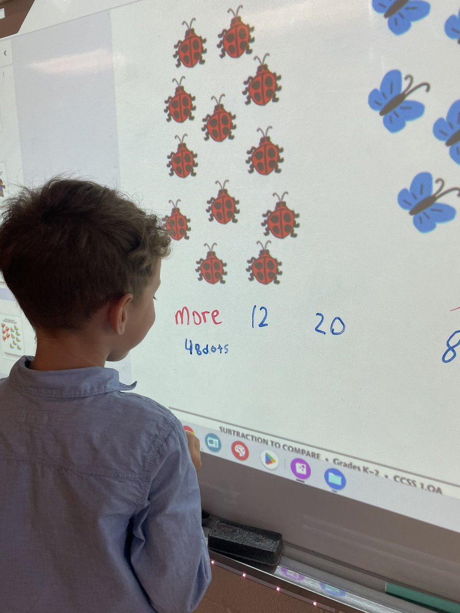 MsGoldbergEDU's tweet photo. Our math talks are getting more advanced as we explore addition and subtraction. https://t.co/02fE6HNrCh