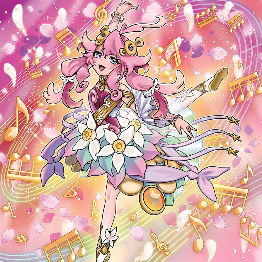 betwixtrambles's tweet photo. @MBTYuGiOh I should have a quick board dodging effect that non target bounces cards equal to names banished that floats into a tower or D.D crow when you pop her. She's just Pink Hatsune Miku https://t.co/KyrOpGb4mG