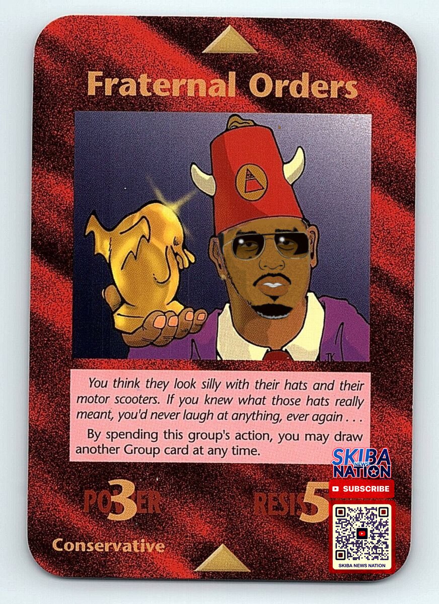 P Diddy on illuminati card? @SkibaNewsNation What are your thoughts?  #illuminati #conspiracy #Truth #SkibaNewsNation #JeremiahSkiba #RobSkiba  #FlatEarth #PDiddy #PDiddyEpsteinIsland #JeffreyEpstein