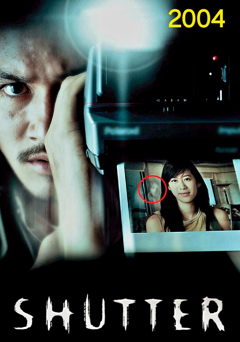 yan_widjaya's tweet image. *Persamaan Ide Poster Film (2)*
#Shutter/Thai/Horor/GMM/sut Bonjong Pisanthanakun/2004
vs
#BlinkTwice/AS/Thriller/MGM/sut Zoe Kravitz/2024