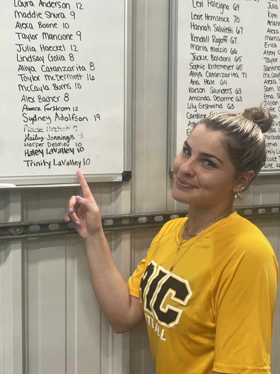 Made the <a href="/USAElite_Jen/">USA Elite</a> leaderboard for consecutive drop curves,
 for 10 over the wire and in the bucket. <a href="/AICSoftball/">AIC Softball</a> getting ready for season to start!