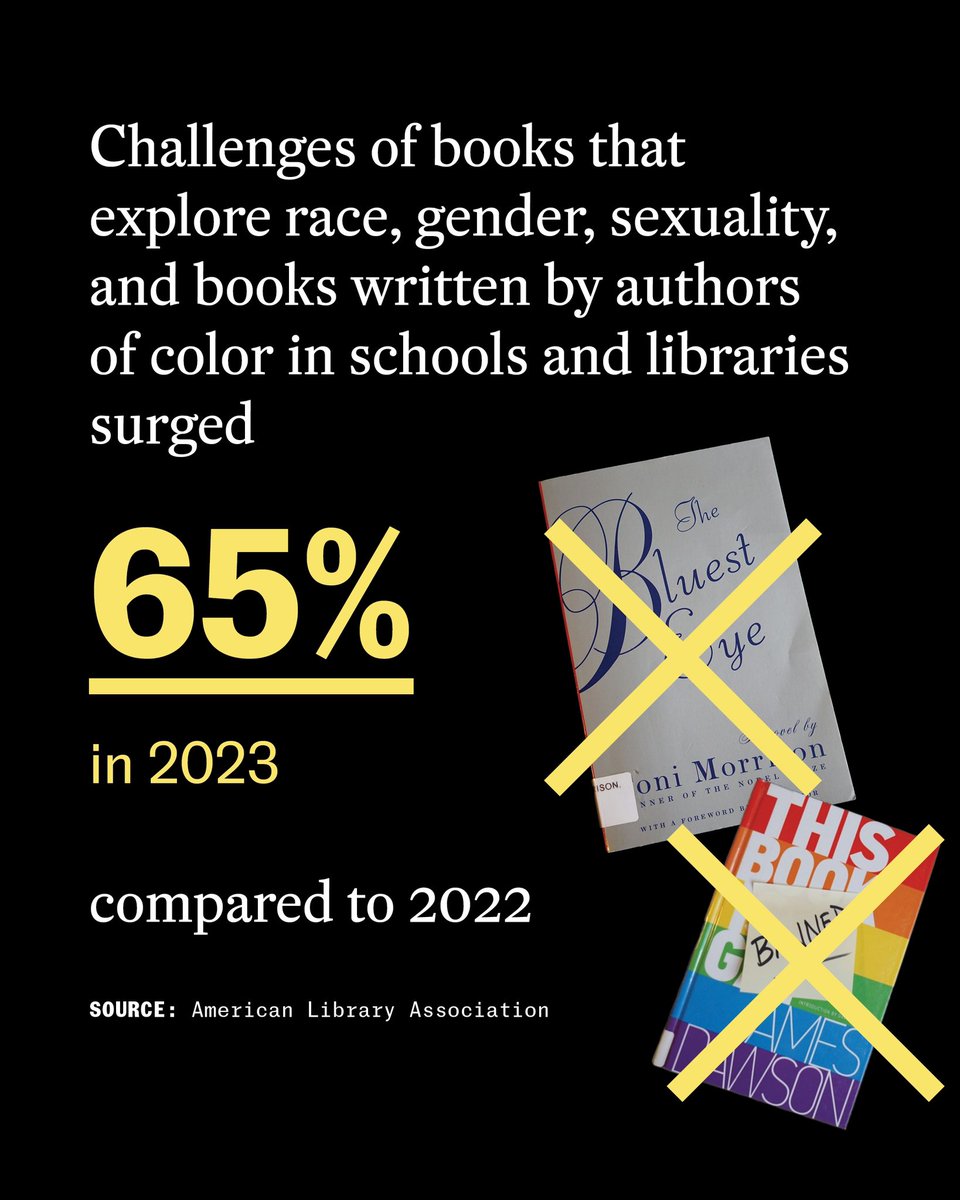 Y’all… Our freedom to read is a cornerstone of democracy. This #BannedBooksWeek, join me and <a href="/NAACP_LDF/">Legal Defense Fund</a> to take meaningful action! 
<a href="/NAACP_LDF/">Legal Defense Fund</a>