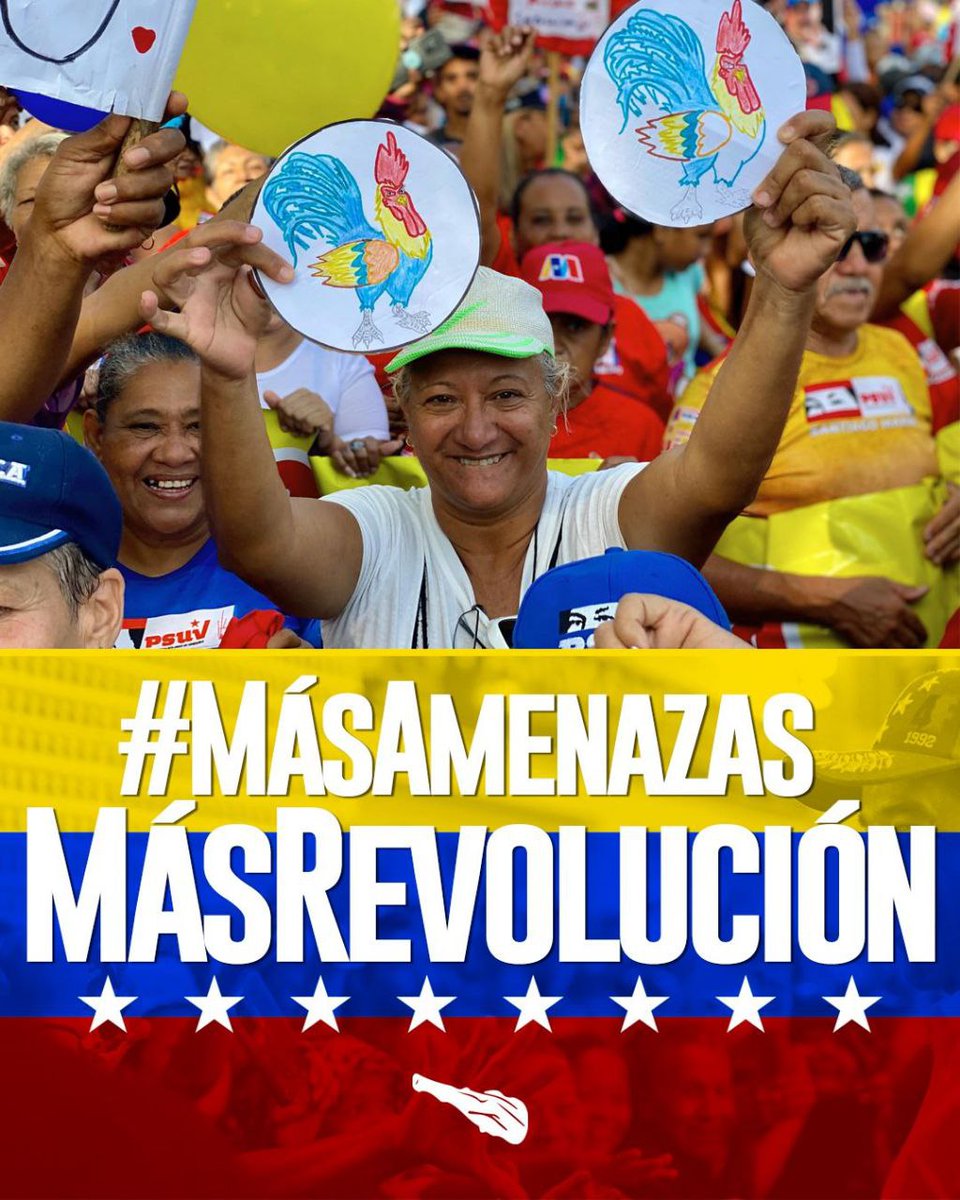 #MásAmenazasMásRevolución