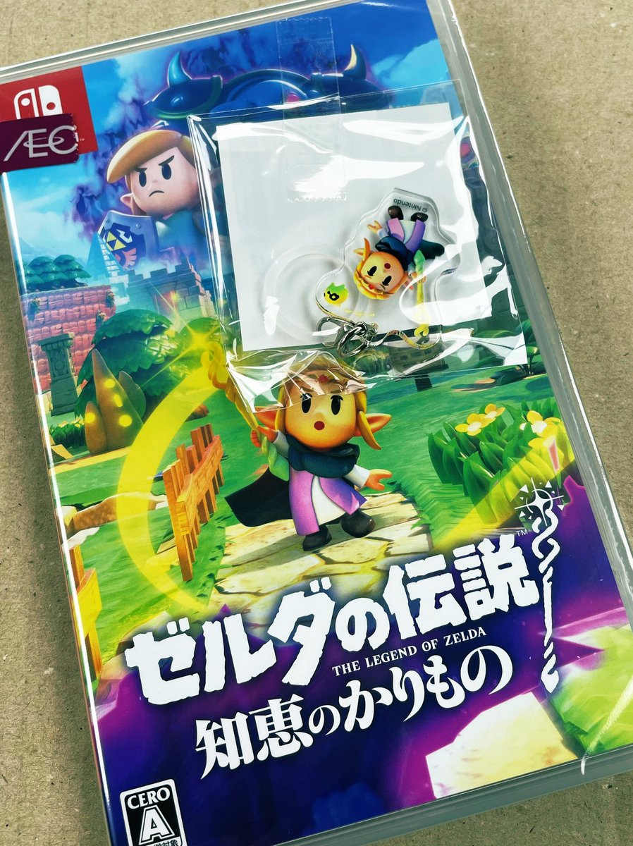 spike_monst's tweet photo. 特典欲しくてイオンで新作ゼルダゲット😊　思ったより小さいゼルダ姫😂
税込¥7,128でした。　#知恵のかりもの https://t.co/av0TSrD7CR