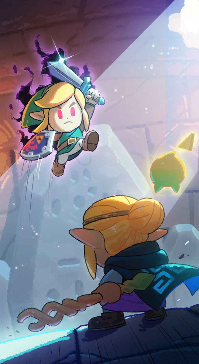 『젤다의 전설 지혜의 투영』이 오늘 발매되었습니다.