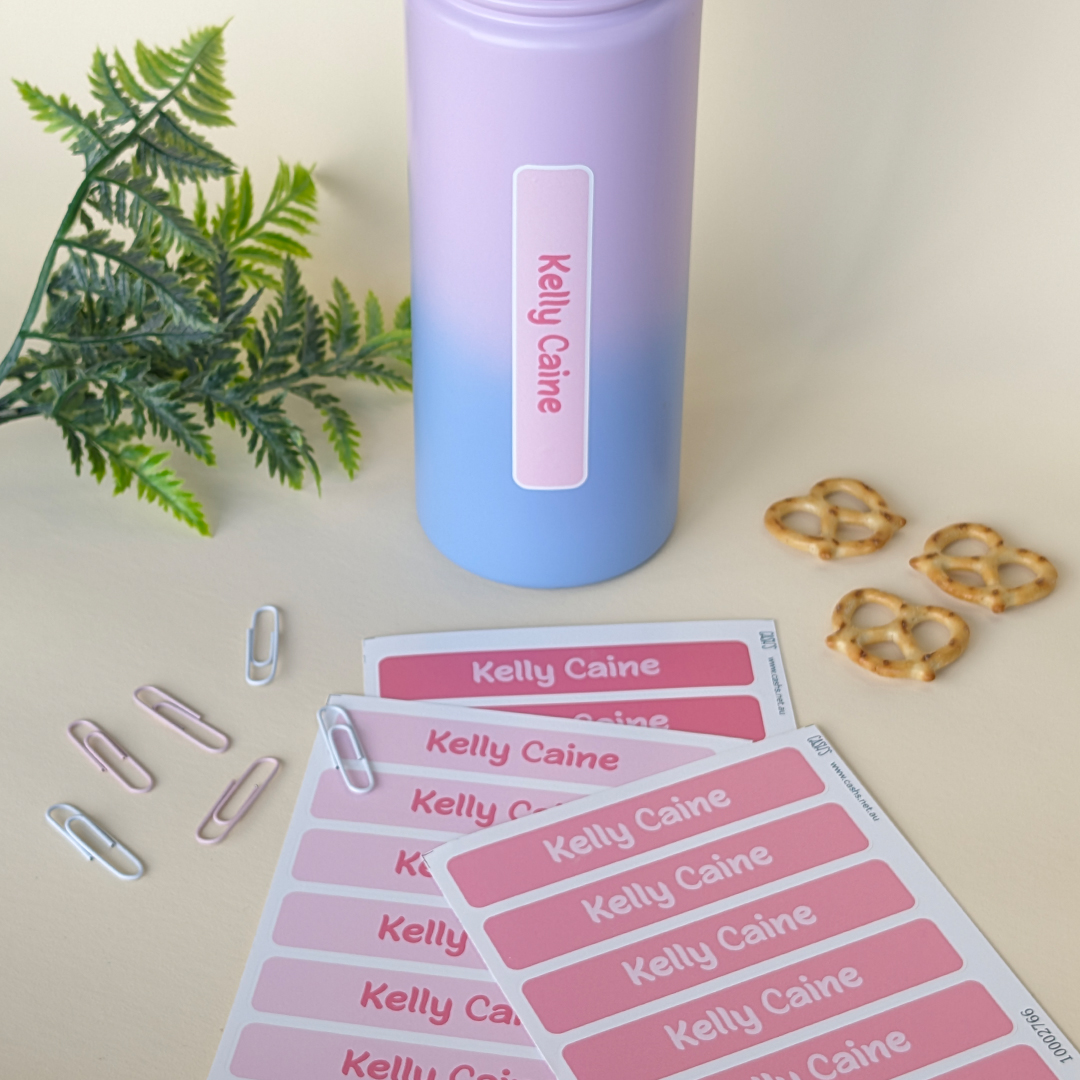 Cashs_au's tweet image. Versatile name labels, stick them on stationery, bottles and more. Labels come in various shapes &amp;amp; sizes. 60 small labels, 124 mini labels, 30 large, and 42 round labels.

Shop now on cashs.net.au/name-labels/na…

#namelabels #schoollabels #daycarelabels