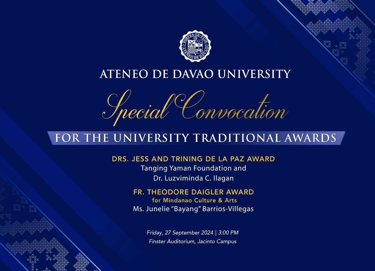 Ateneo de Davao tweet media