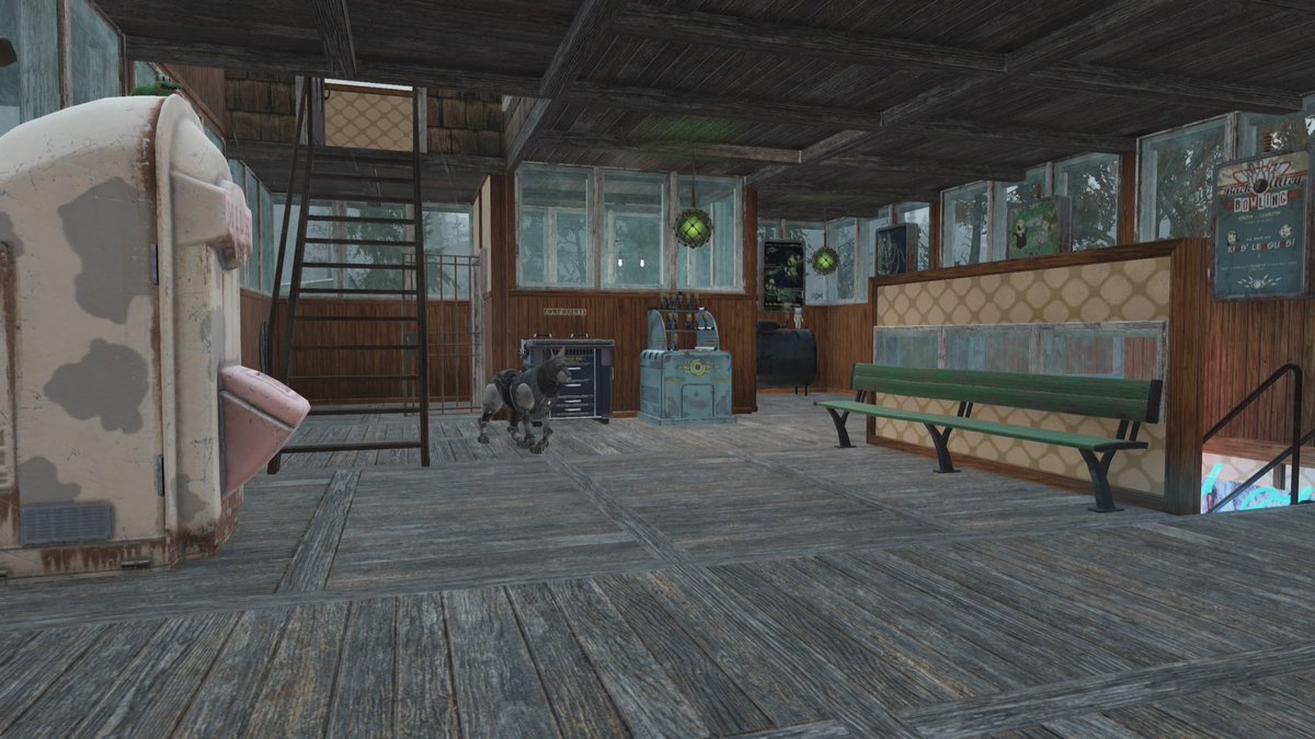 sc0nesandc0ffee's tweet image. I submitted my first C.A.M.P. for best build even though I never play off of a private server.

So instead, enjoy my lovely house, parked behind The Pumpkin House, the first place my boyfriend ever took me in-game because he knew I’d love it.

@Fallout #fallout76 #bestbuild