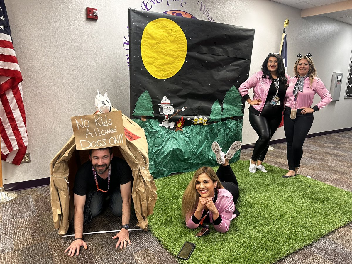 Snoopy Camp 🏕️ is coming to <a href="/Ituarte_ES/">Sgt. Roberto Ituarte Elementary</a> 
Here is a sneak peak 👀 <a href="/JMagdalen_IES/">Jazmine Magdaleno</a> @LViveros_IES <a href="/SISD_ES/">Jennifer Trejo</a> #ALLIN #YouMeRIE