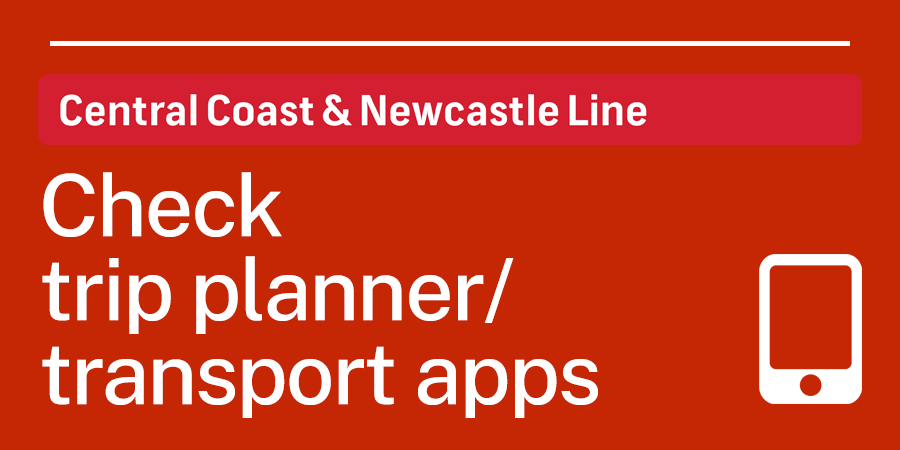 ⚠️ #CentralCoastNewcastleLine Allow extra travel time due to an issue with a freight train between Fassifern and Awaba.

Trains may stop on platforms or between stations for longer than normal while the incident is ongoing.

Let us know if you need help travelling.