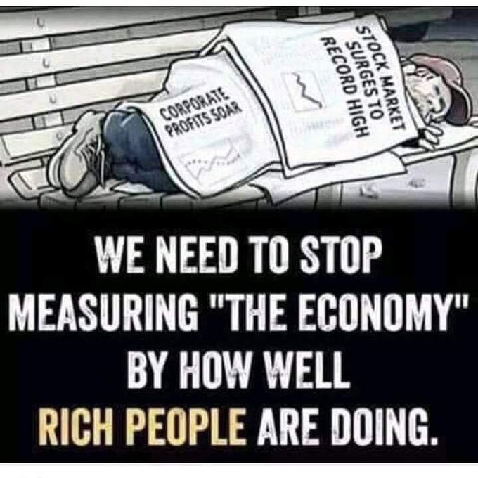 How about quality of life rather than growth?