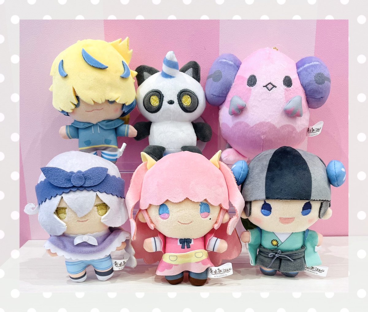 ?新商品情報? #まいまいまいごえん より 『むにゅぐるみマスコット 