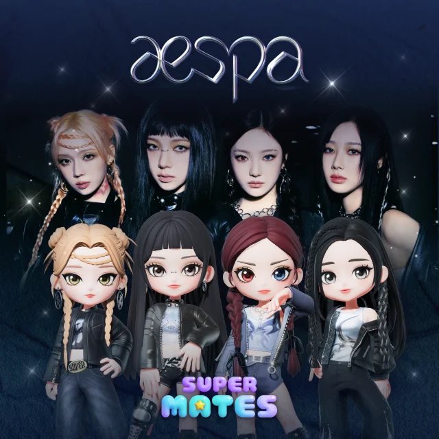 AIキャラクター育成アプリ「Super Mates」と #aespa がコラボ❤️‍🔥
prtimes.jp/main/html/rd/p…

キャラクターのレベルに応じて、aespaの未公開フォトカードや直筆サイン入りCD、aespaのキャラクターで作られた限定MDセットなどが抽選で当たる

アプリは本日からリリース