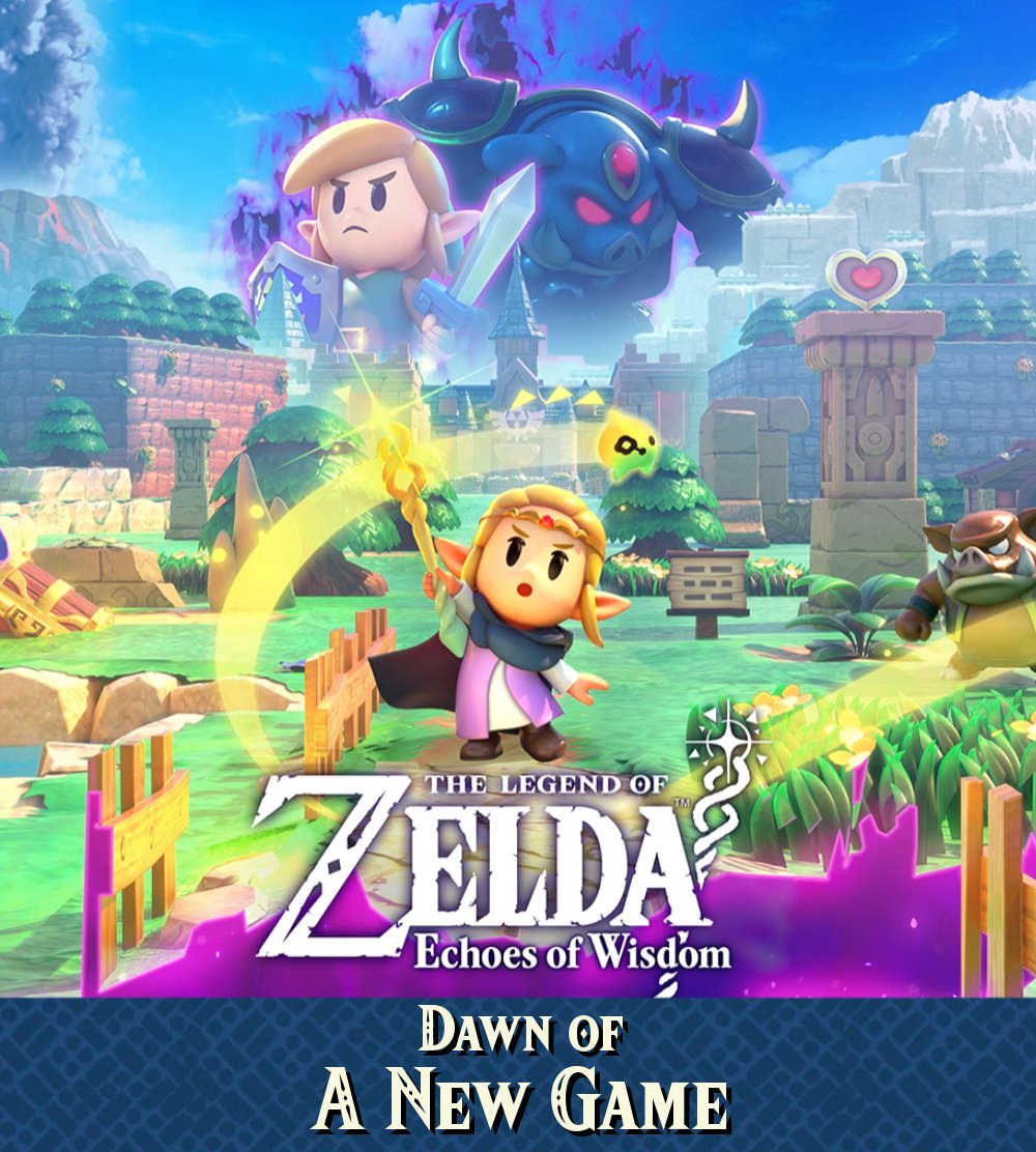 100 days since the game's reveal and start of this countdown...

0 days until the release of The Legend of Zelda: Echos of Wisdom!