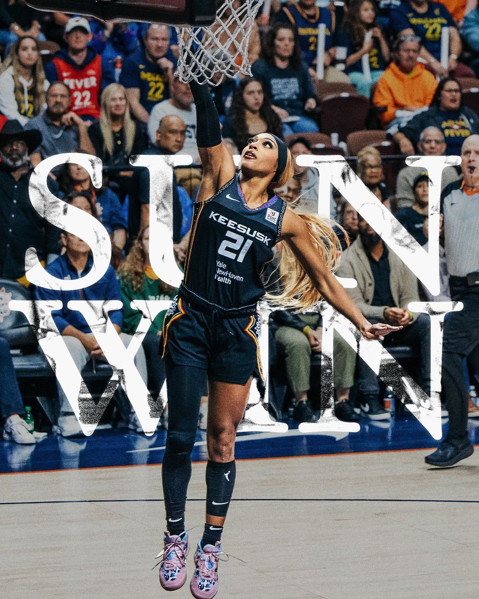 ConnecticutSun's tweet image. we don't know about you, but we're on to ROUND TWO!! 

#SunWin #BringTheHeat