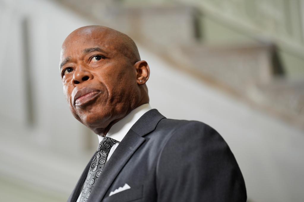 nypost's tweet photo. NYC Mayor Eric Adams indicted live updates: Adams calls himself ‘innocent’ following federal indictment https://t.co/doG8tVdEZC https://t.co/ucAbn2pCTG