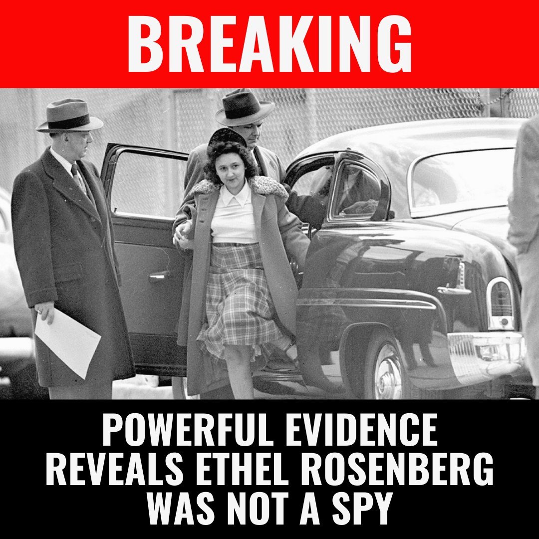 Robert4787's tweet photo. FBI agent Robert Lamphere, involved in the Rosenberg case, thought she wasn't truly a spy. Was her role exaggerated to pressure Julius into confessing? #ColdWarHistory #Espionage #EthelRosenberg #FBI #HistoryMysteries
https://t.co/PGF9gjqZf5 https://t.co/FIszRdFLwE