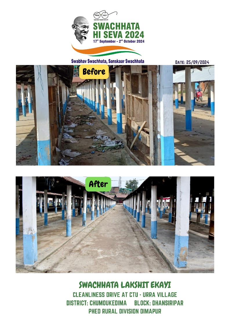 jacob_zhimomi's tweet photo. Heeding to the clarion call of HPM Shri @narendramodi Ji of #Swachhta and honouring our mothers and environment, several plantation and cleanliness drives have been successfully carried out in Chümoukedima District as part of #SwachhataHiSewa2024. This collective effort will go a long way in contributing towards a greener, more prosperous environment and a sustainable future!
@AmitShah @CRPaatil 
#EkPedMaaKeNaam