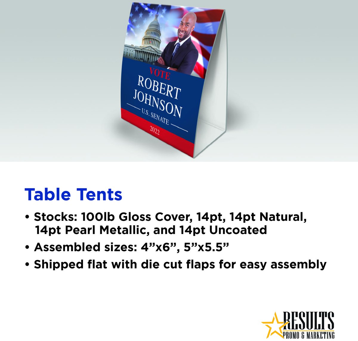 ResultsPromo's tweet photo. Elevate your campaign with custom Table Tents! 🇺🇸 Showcase your candidate or message with style.

Premium cardstock options
Multiple sizes available
Easy assembly
No minimum order
Order now &amp; make a statement!

https://t.co/Q4YWgNlmt9

#TableTents #CampaignMaterials #Political https://t.co/Q6PqMpm1Zw