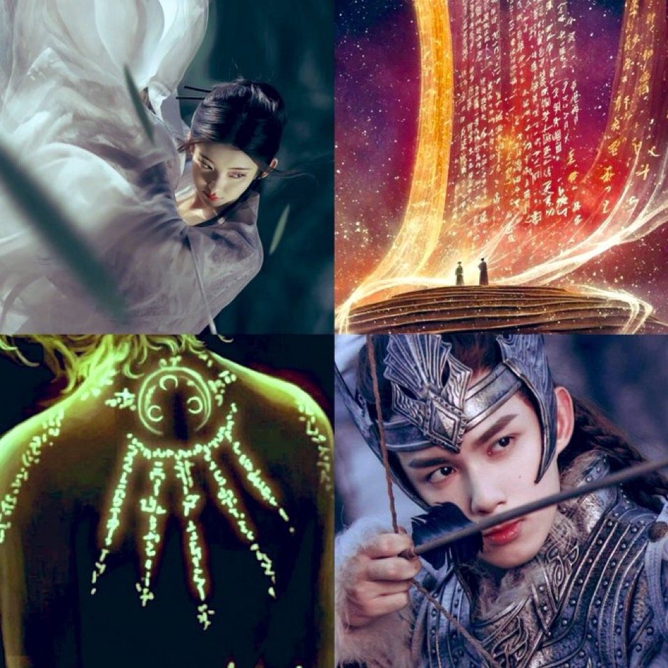 He stares, thru green liquid, at familiar features on a 10-yr-younger face. His brother. But a young woman instead. She reads a scroll, thick-lashed eyes darting btwn it and him, their coldness suggesting she doesn't know him. Not like his brother knew him.
#1stLinePit #WIP #F #A