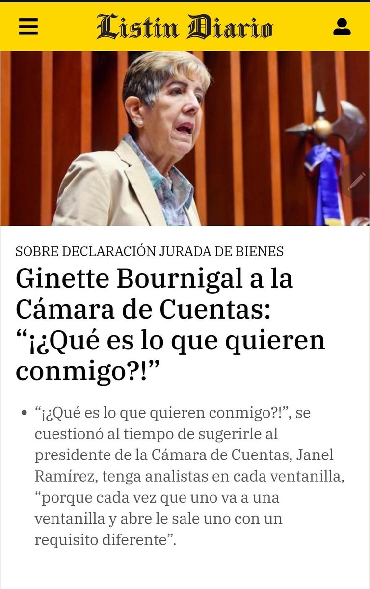 Nada Ginette, que ustedes son lacayos, que ahora se invirtieron los papeles, ahora es a ustedes que lo fiscaliza el acosador de mujeres, no los legisladores en virtud de lo que establece la constitución.

Pero ustedes tienen vocación de lacayos, empleados, y por eso, ahora el