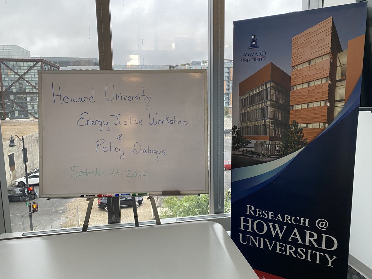 MonikaEhrman's tweet photo. So excited to welcome participants tomorrow to our @HowardU Energy Justice Workshop &amp; Policy Dialogue, sponsored by @SloanFoundation &amp; @rff, with support from @SMU &amp; @JohnsHopkins! Huge thanks to Sloan's @MichelsonEvan, #IsabellaGee &amp; #JessicaKlynsma &amp; #SuzanneRusso at RFF! https://t.co/44XR4L824W