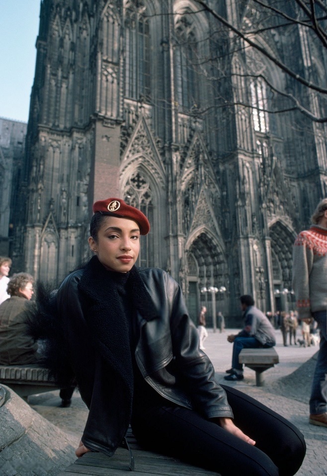 sade at the cologne cathedral, 1986