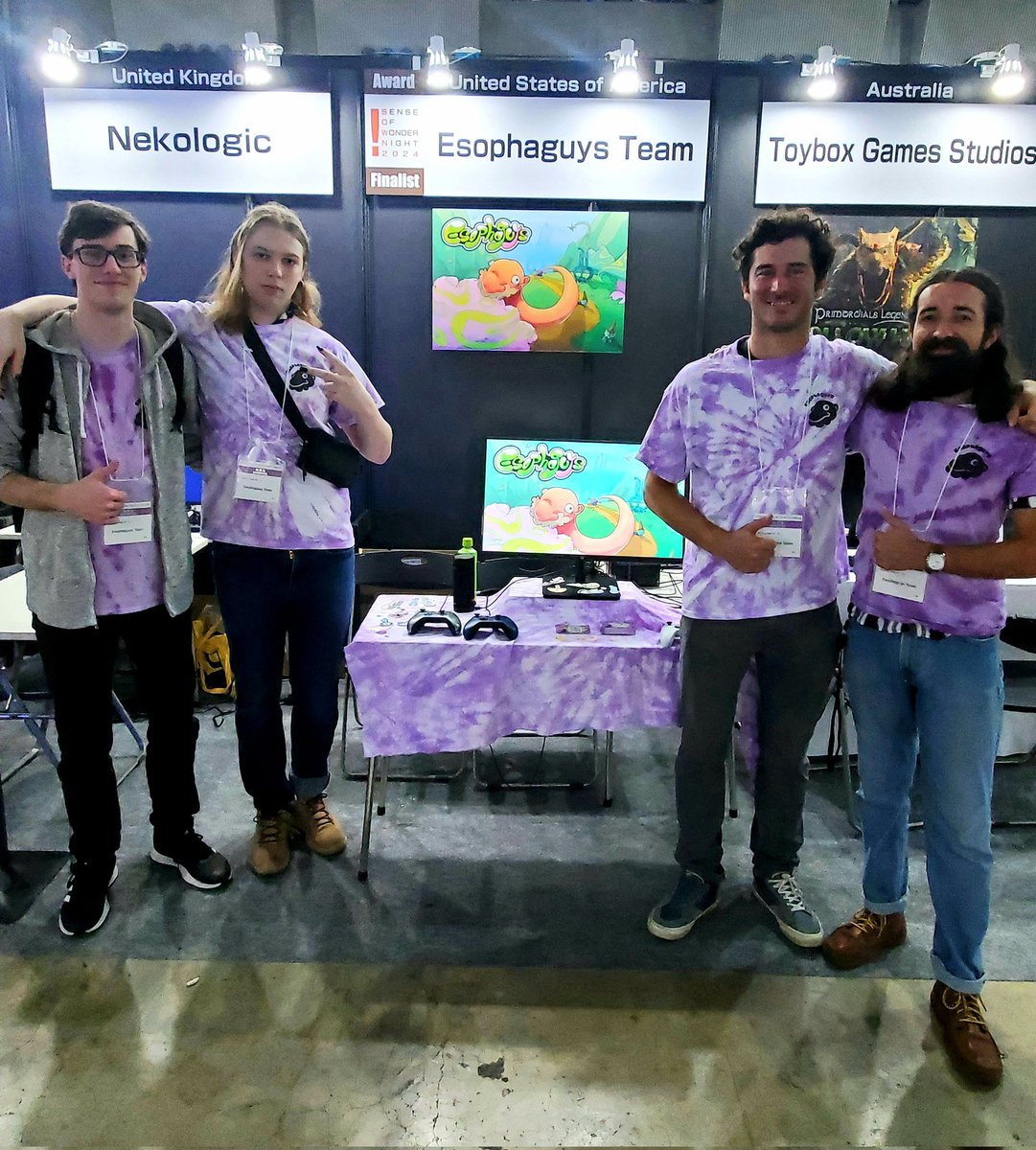 New demo live! <a href="/tokyo_game_show/">TOKYO GAME SHOW／東京ゲームショウ</a>

💥 New last-man-standing minigame!
🎮 Exploratory hub world!
🩲 Change your pants!

Come by and chat with the devs! #tgs2024