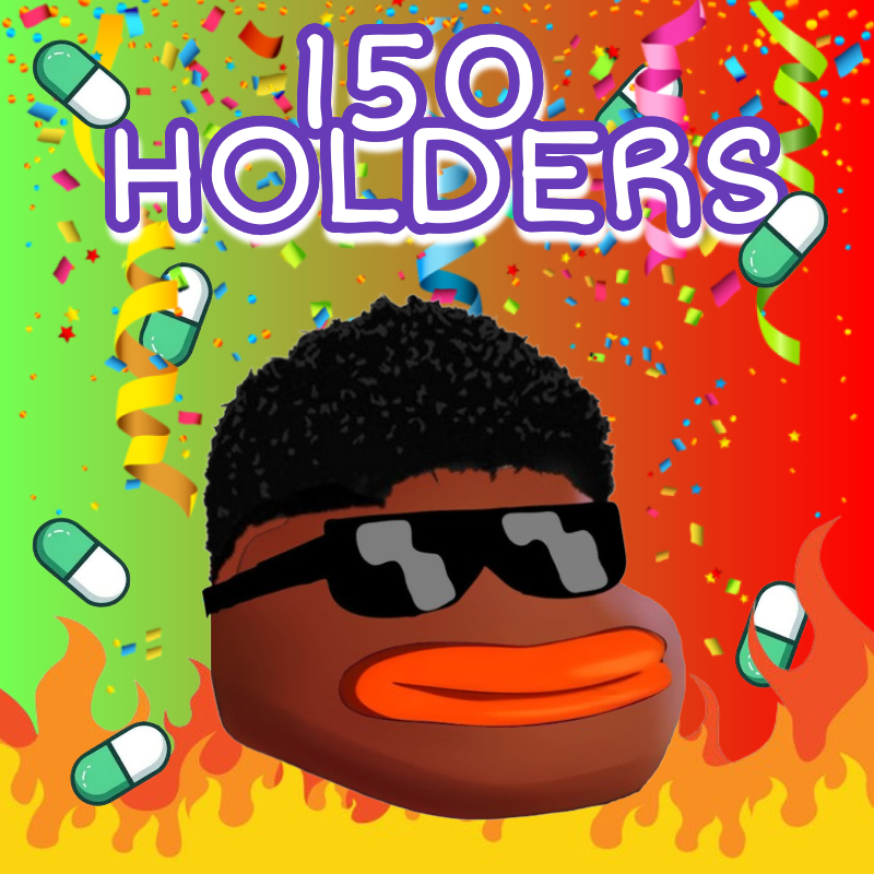 BRUNOonsol's tweet photo. +150 HOLDERS! Is there a way back? HELL NAH! $BRUNO IS HERE TO STAY! https://t.co/Mz3DGCh2L6