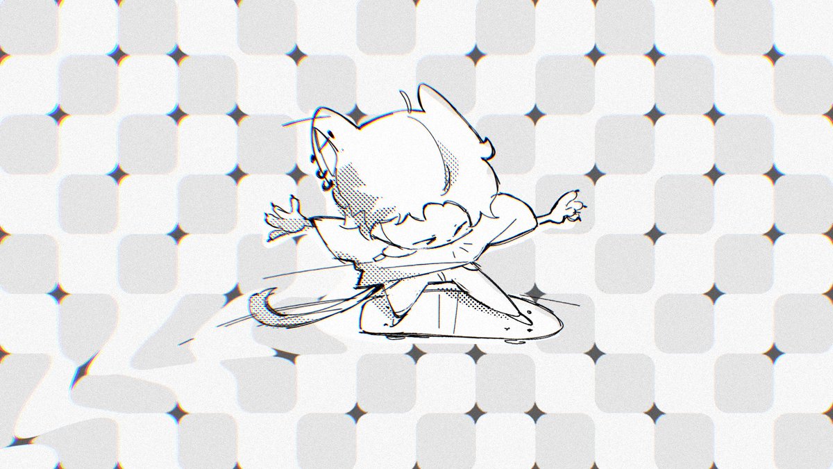 _emacodo's tweet image. procrastinating school with a meow meow