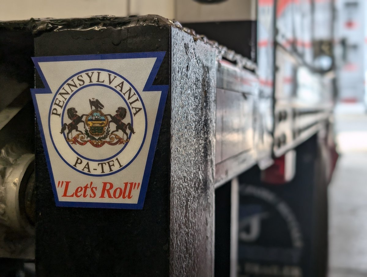 PhillyFireDept's tweet photo. . @PATaskForce1 will deploy to North Carolina tomorrow morning (9/26). They will be supporting the response to Hurricane Helene. Join us in wishing them a safe journey as they take resources and brotherly love to our neighbors in the south. #PATF1 #Letsroll #PFDStrongerTogether https://t.co/umtLFGlZHn