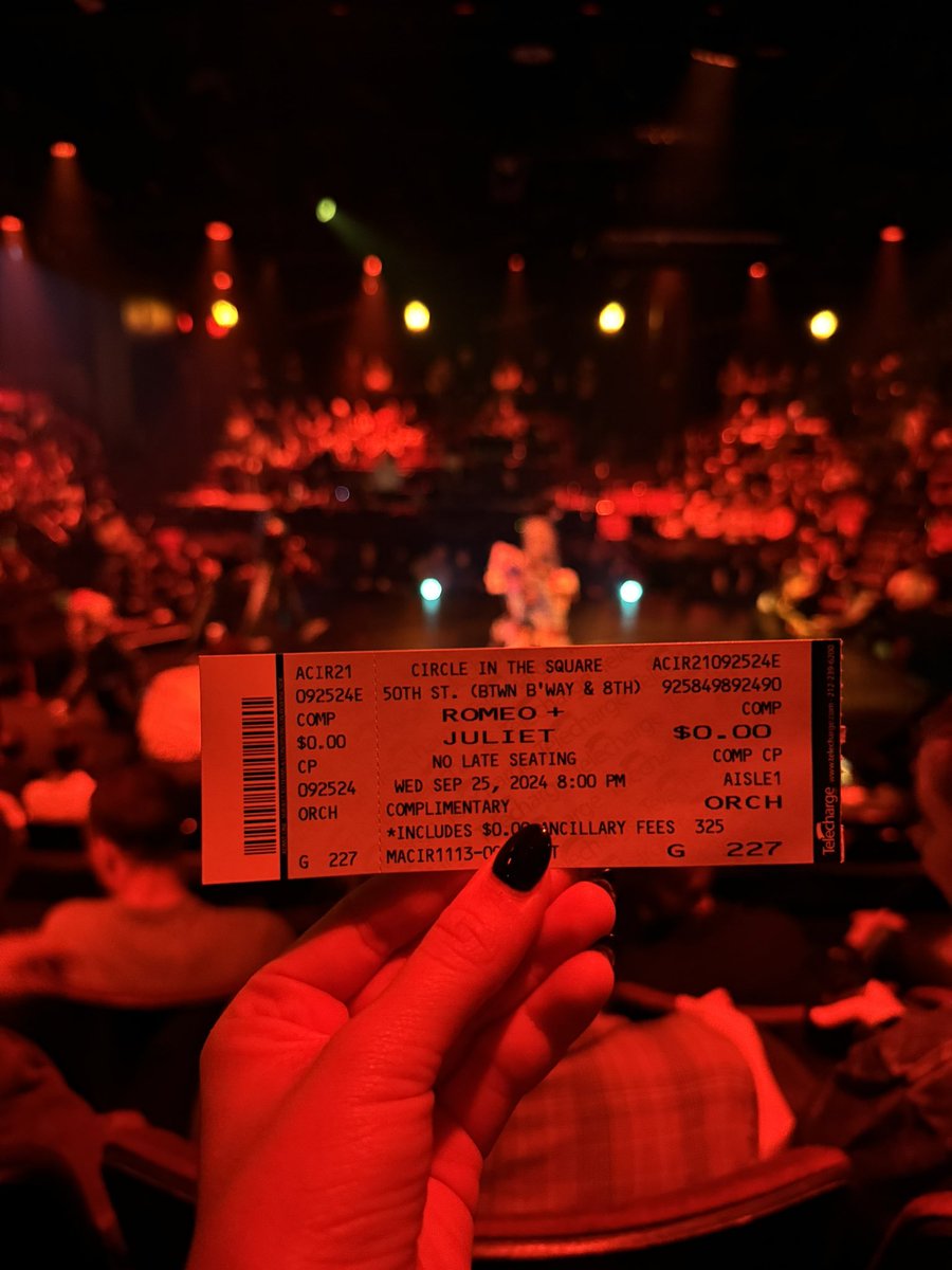 pleased to report broadway is horny again