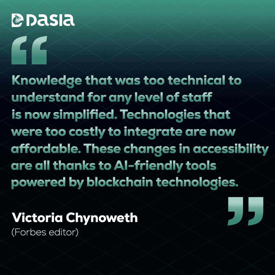 With the power of AI-friendly tools and blockchain, we're entering a new era where innovation drives efficiency and scalability towards the advertising industry. 🚀

The $DASIA token is at the forefront of this transformation, and we’re not slowing down!

Official accounts: